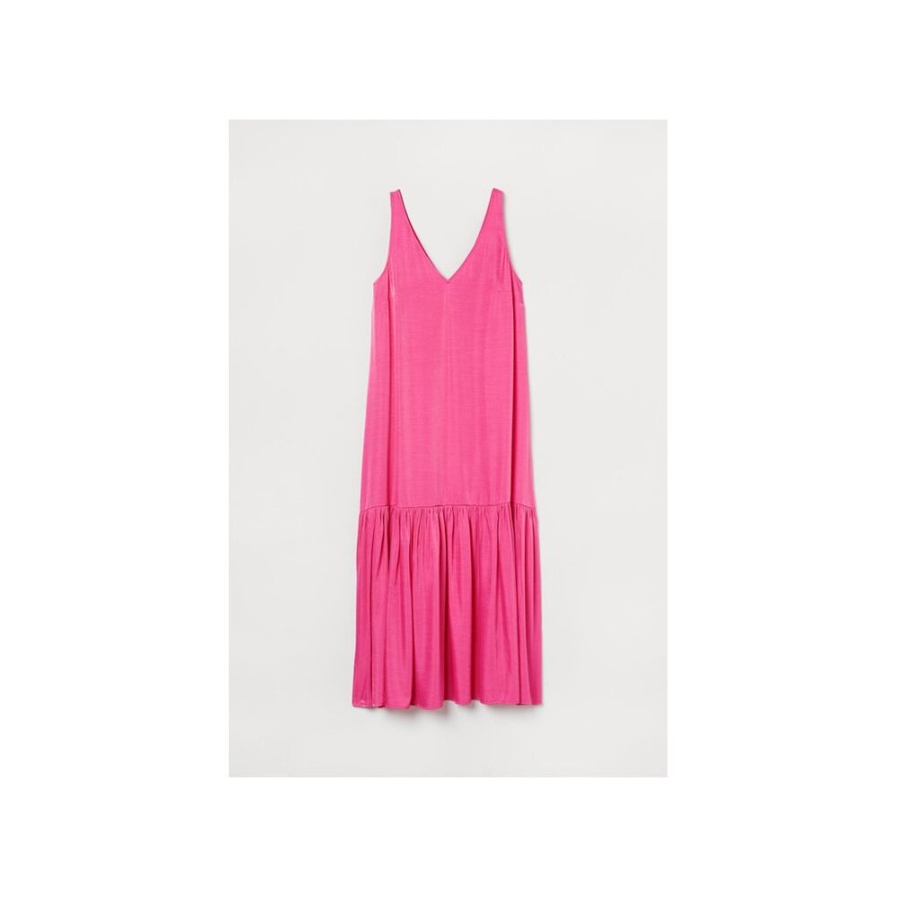H&M Pink V-neck Dress